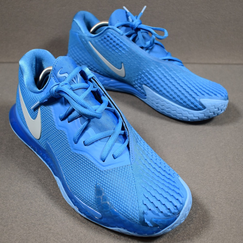 NikeCourt Zoom Vapor Cage 4 Rafa 'Light Photo Blue' Mens US 10 Tennis Pickleball